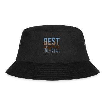 bday adoption mother one family one team love - Bucket Hat - Schwarz - Vorne - Lela (165cm)