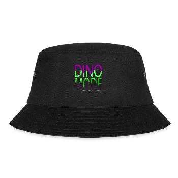 boys dino funny sayings geek sayings - Bucket Hat - Schwarz - Vorne - Lela (165cm)