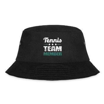 Tennis Team - Bucket Hat - Schwarz - Vorne - Lela (165cm)