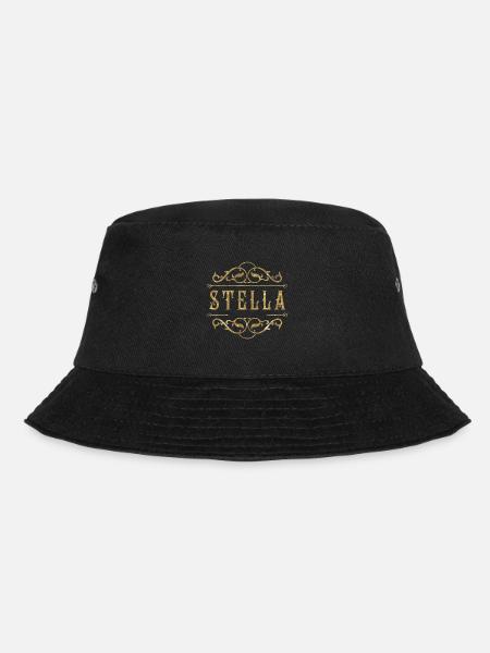 Stella gold - Bucket Hat - Schwarz
