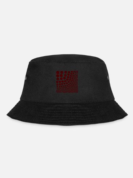 Rosen rot Geschenkidee - Bucket Hat - Schwarz