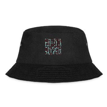 hauskatze säugetier katze weihnachten spruch - Bucket Hat - Schwarz - Vorne - Lela (165cm)