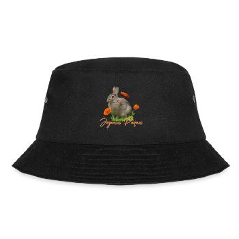 Joyeuses Paques Frohe Ostern - Bucket Hat - Schwarz - Vorne - Lela (165cm)