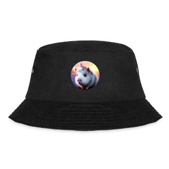 Licorne cochon d’Inde - Bob - noir - Devant - Lela (165cm)