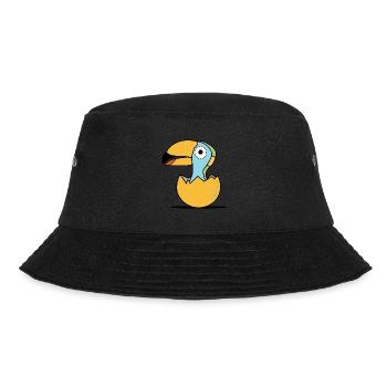 TUCANATA Baby 002 - Bucket Hat - Schwarz - Vorne - Lela (165cm)