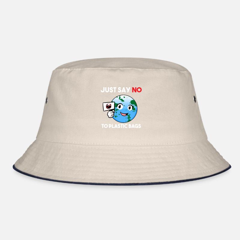 Dites simplement non aux sacs en plastique ! Militant pour le climat Bob