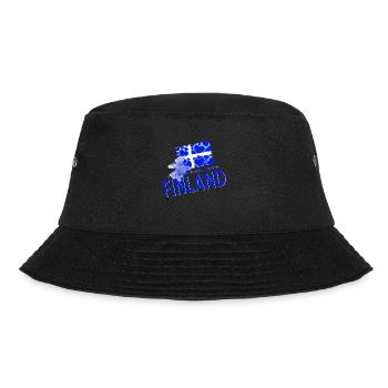 Finnland Finland - Bucket Hat - Schwarz - Vorne - Lela (165cm)