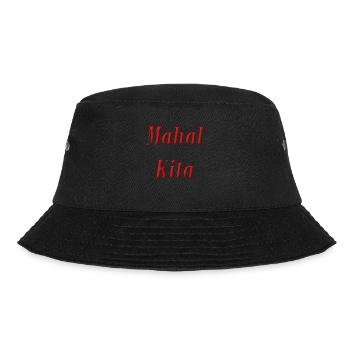 Mahal Kita Ich Liebe Dich - Bucket Hat - Schwarz - Vorne - Lela (165cm)