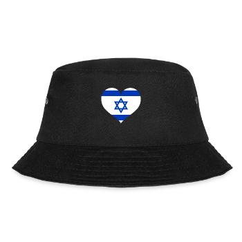 Coeur du drapeau d’Israël - Bob - noir - Devant - Lela (165cm)