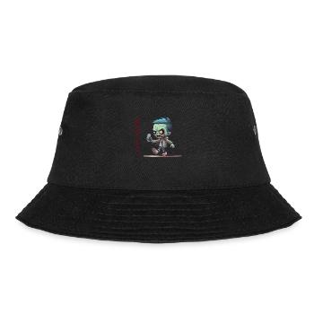 Handyholiker - Bucket Hat - Schwarz - Vorne - Lela (165cm)