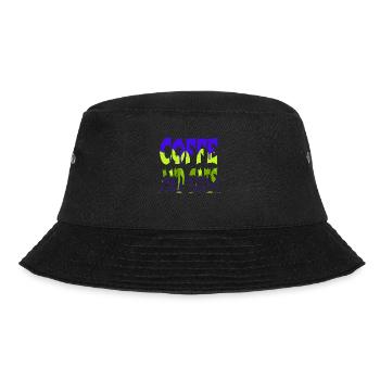 cat face hoodies and sweatshirts humor gift idea - Bucket Hat - black - Front - Lela (165cm)