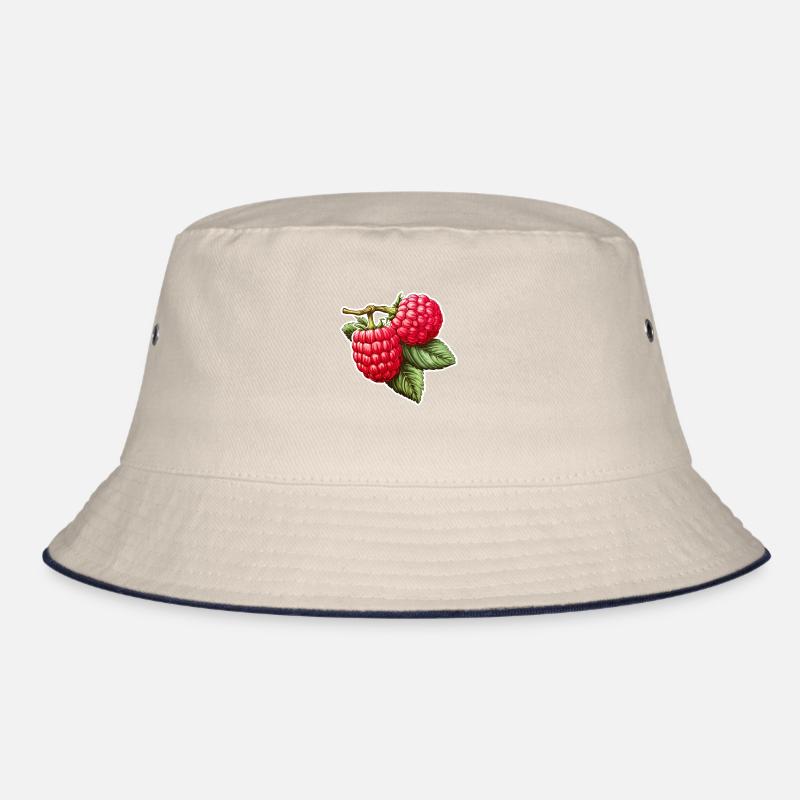 Himbeere Doppelfrucht Bucket Hat