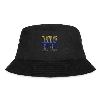 Nature Discovery Funny Quote Food Enthusiasts Fun - Bucket Hat - black - Front - Lela (165cm)