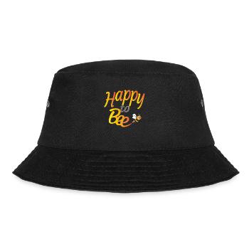 To be happy - Bucket Hat - black - Front - Lela (165cm)