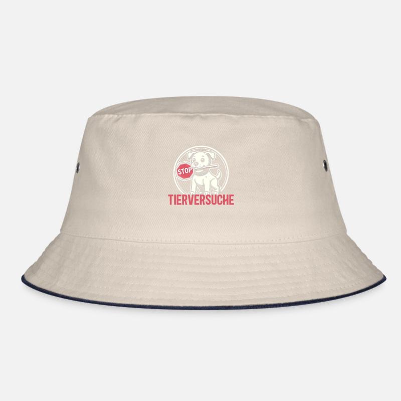 Stop gegen Tierversuche Bucket Hat