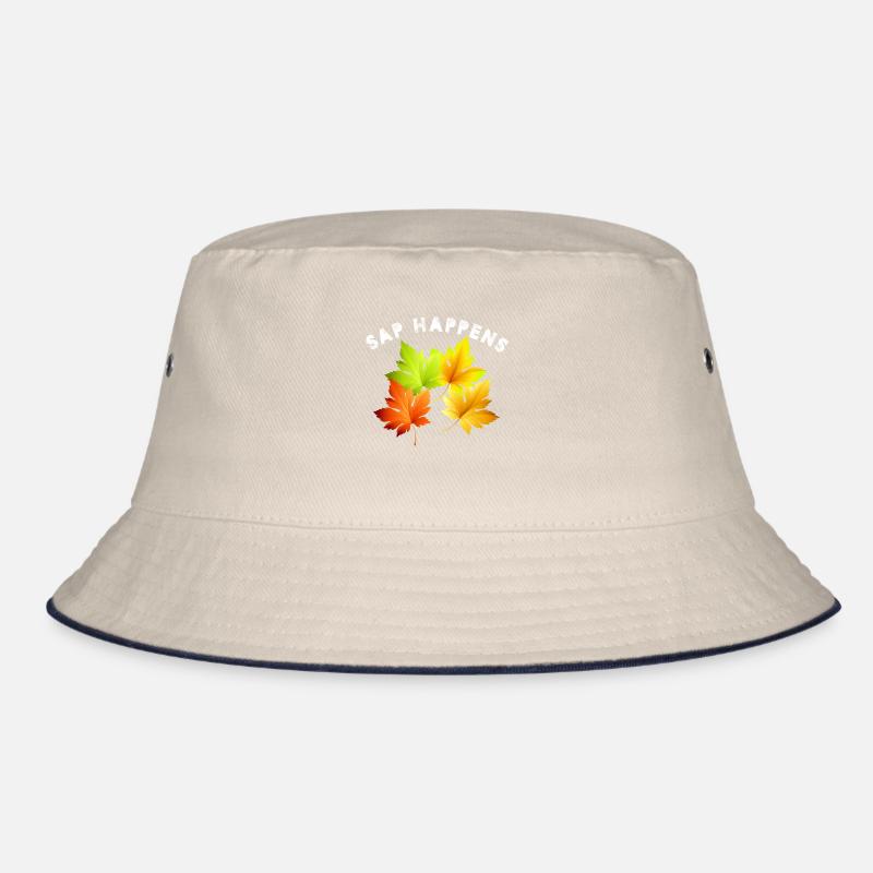 Sap Happens Maple Syrup Tree Tapping Bucket Hat