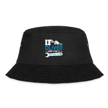 If Oliver can't fix it funny T shirt can't fix it - Bucket Hat - black - Front - Lela (165cm)