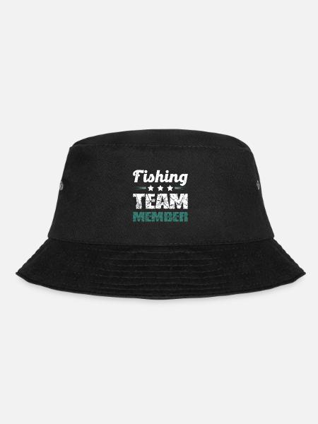 Fishing Team - Bucket Hat - Schwarz