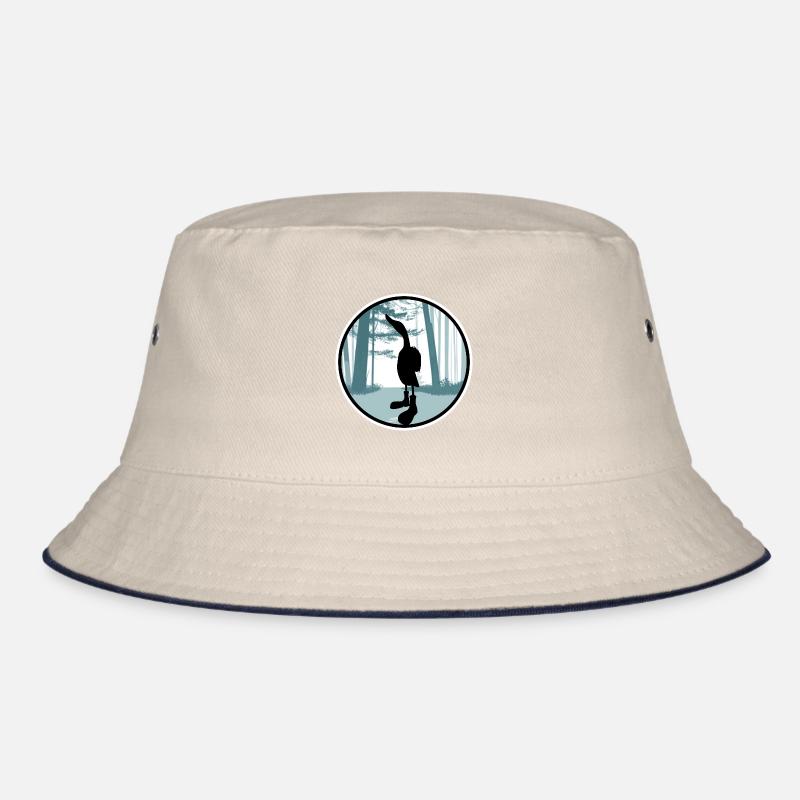 Ente mit Rucksack Bucket Hat