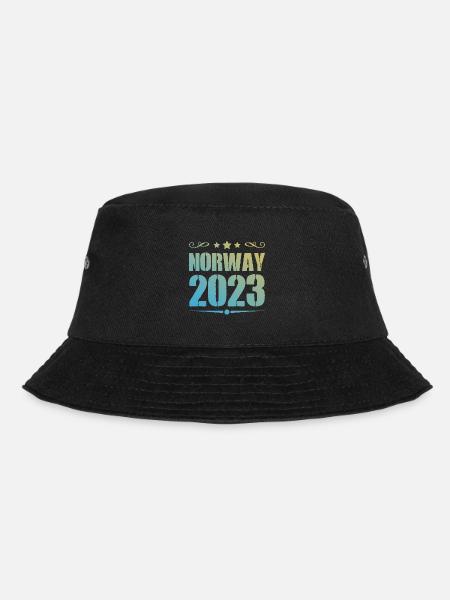 Norwegen 2023 - Bucket Hat - Schwarz