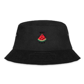 Bestes Essen - Bucket Hat - Schwarz - Vorne - Lela (165cm)