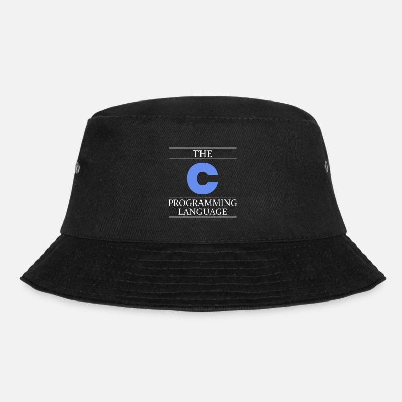 The C Programming Language - Bucket Hat - Schwarz