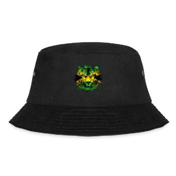 Jamaika - Bucket Hat - Schwarz - Vorne - Lela (165cm)