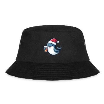 Wal Weihnachten Bier Lustig - Bucket Hat - Schwarz - Vorne - Lela (165cm)