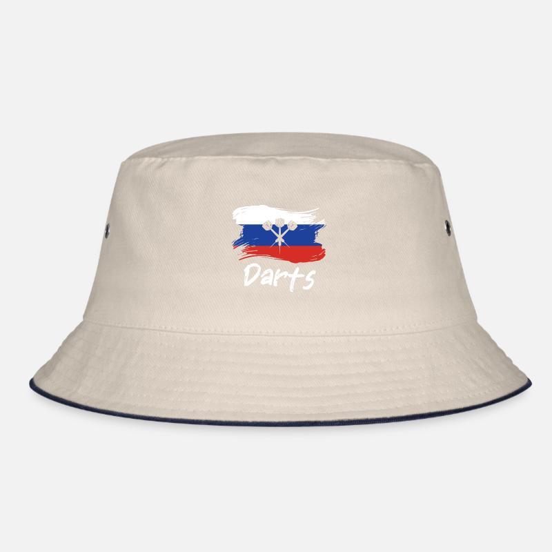 Russia Dart Player Design / Dartboard Bucket Hat