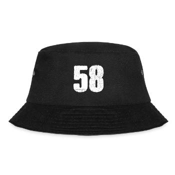 58 number jersey - Bucket Hat - black - Front - Lela (165cm)