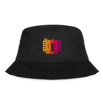 Haridwar India Sunset - Bucket Hat - black - Front - Lela (165cm)
