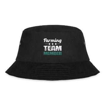 Farming Team - Bucket Hat - Schwarz - Vorne - Lela (165cm)