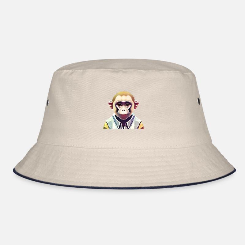 Polygon Affe Bucket Hat