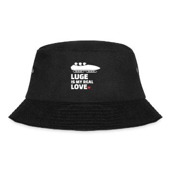 Ich Liebe Clean - Bucket Hat - Schwarz - Vorne - Lela (165cm)
