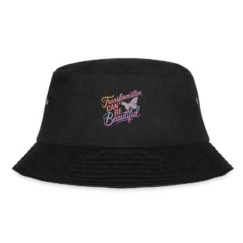 Schmetterling Monarchfalter Bunt Schmetterlinge - Bucket Hat - Schwarz - Vorne - Lela (165cm)