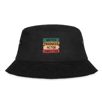 Filmmaker Film Director Cinematographer Film - Bucket Hat - black - Front - Lela (165cm)