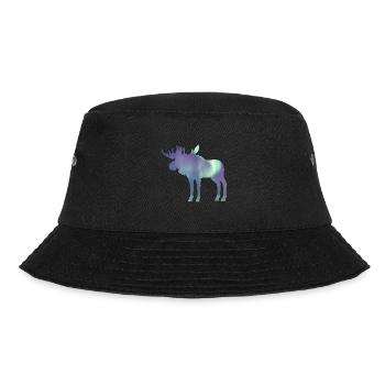 Elk Northern Lights - Bucket Hat - black - Front - Lela (165cm)