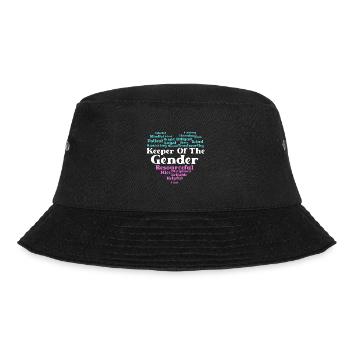 Gender Reveal Babyparty Geschlecht - Bucket Hat - black - Front - Lela (165cm)