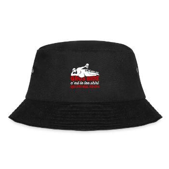 J'ai Pas Un Gros Bide Humour Sarcasme - Bucket Hat - Schwarz - Vorne - Lela (165cm)