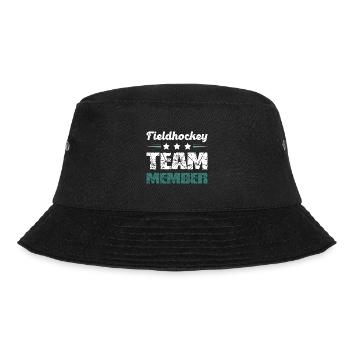 Fieldhockey Team - Bucket Hat - Schwarz - Vorne - Lela (165cm)