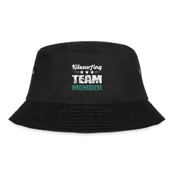 Kitesurfing Team - Bucket Hat - Schwarz - Vorne - Lela (165cm)
