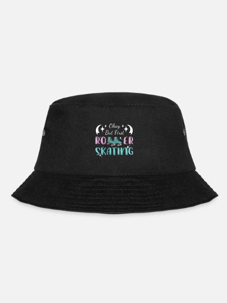 Roller Skating Inline Skating Inline Skates - Bucket Hat - black
