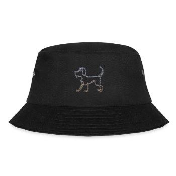 Clear Water Dog - Bucket Hat - black - Front - Lela (165cm)