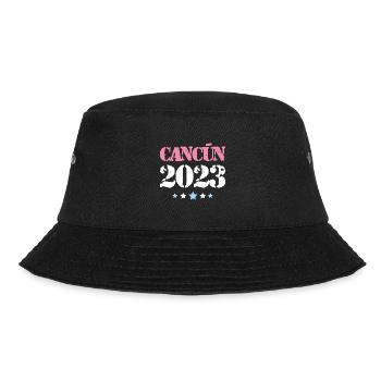 Cancun 2023 - Bucket Hat - Schwarz - Vorne - Lela (165cm)