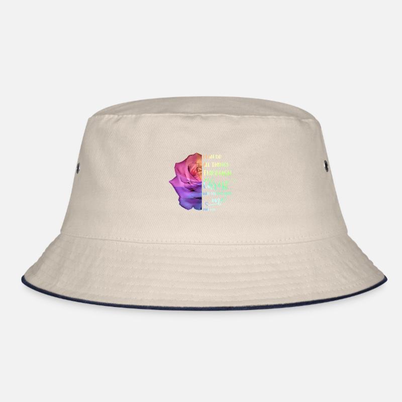 I Can Do All Things Through Christ LGBT Jesus Bucket Hat