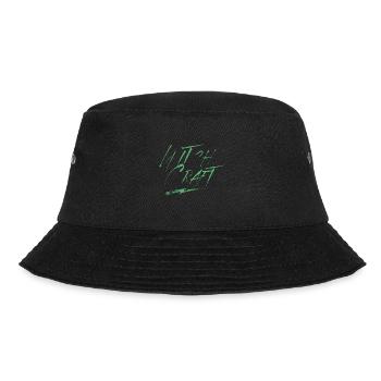 Hexerei Zauberkraft Hexen Hexe Hexer - Bucket Hat - Schwarz - Vorne - Lela (165cm)