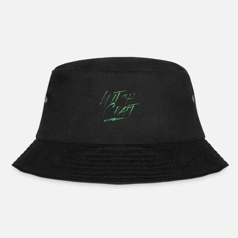 Hexerei Zauberkraft Hexen Hexe Hexer - Bucket Hat - Schwarz