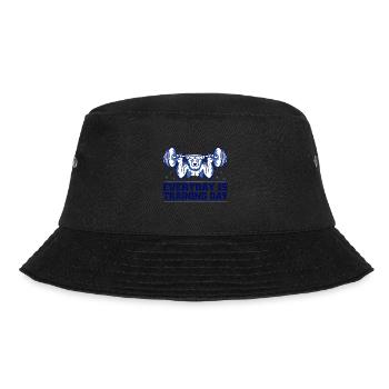 Everyday Is Training Day Fitness Motivation Gym - Bucket Hat - black - Front - Lela (165cm)