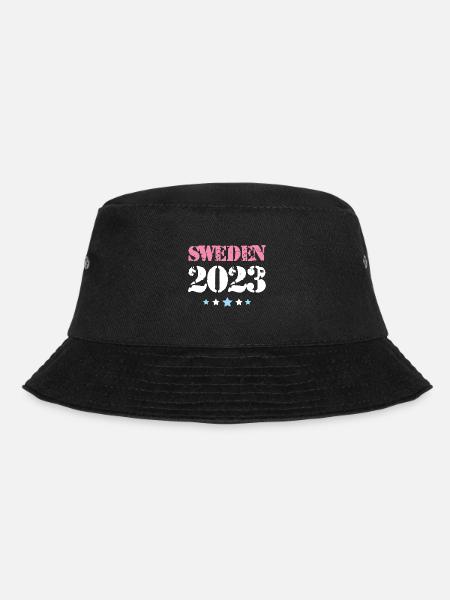 Sweden 2023 - Bucket Hat - Schwarz
