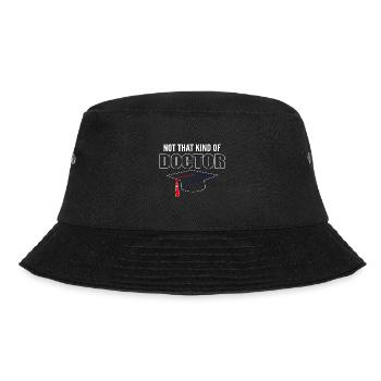 Not That Kind Of Doctor Promotion Doktor - Bucket Hat - Schwarz - Vorne - Lela (165cm)